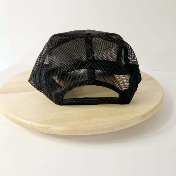 Bass Fish Fishing Patch Retro Style Captain Hat - Picture 4 of 6